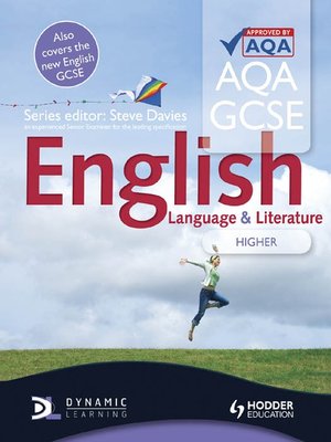 cover image of AQA GCSE English Language and English Literature Higher Student's Book